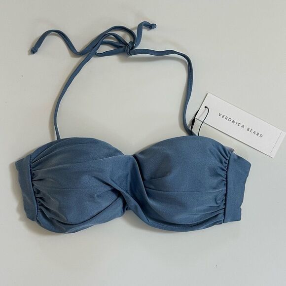 Veronica Beard Lina Twist Bandeau Top - Picture 2 of 5